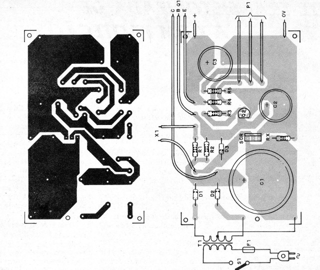  Figura 2 – Placa de circuito impresso para a montagem
