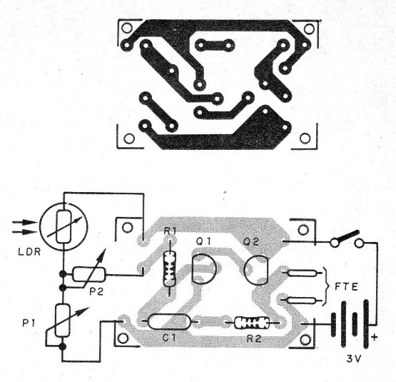    Figura 7 – Montagem em placa de circuito impresso
