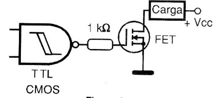 Figura 1 – Usando um MOSFET de potência
