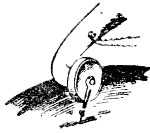 FIG. 2  - Cápsula microfônica aderida ao braço do pick-up.
