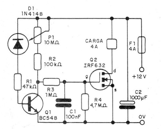    Figura 4 – Circuito do termostato
