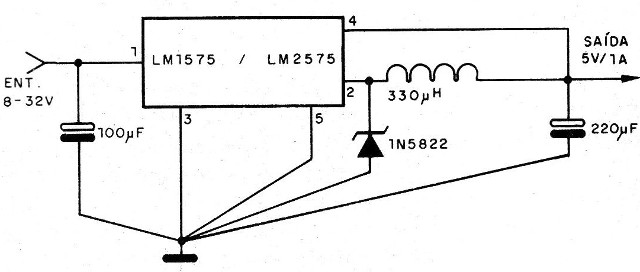    Figura 7 – Regulador para 5 V
