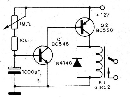   Figura 14 – Timer com transistores
