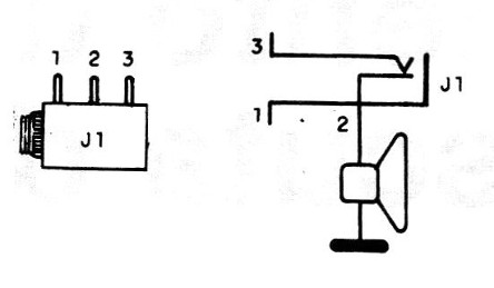    Figura 6 – ligação do jaque
