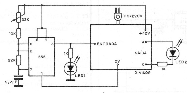 Figura 5 – Oscilador de prova
