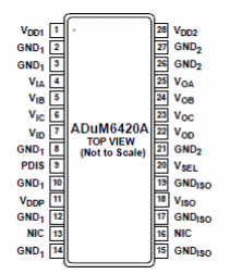 Figura 2 – Invólucro e pinagem (demais componentes da série, no datasheet)
