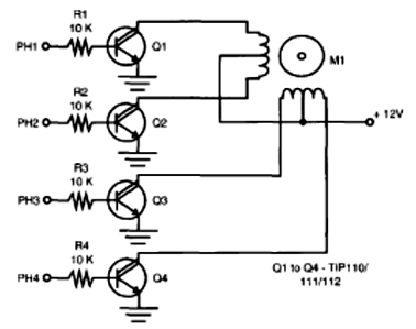 Figura 17 - Usando transistores Darlington.
