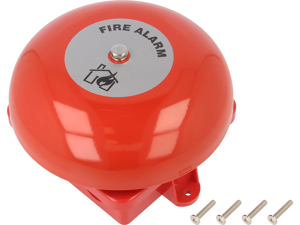 As campainhas são utilizadas nos alarmes de incêndio da marca KLAXON SIGNALS https://www.tme.com/br/pt/katalog/sinalizadores-industriais_100235/?params=2:1423_producent:klaxon-signals&productListOrderBy=1000028&productListOrderDir=DESC.
