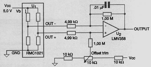 Circuito amplificador básico.
