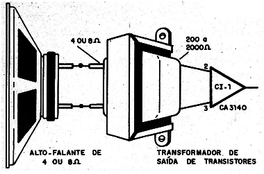    Figura 3 – Ligação do transformador
