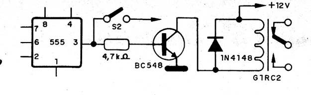   Figura 5 – Acionando um relé
