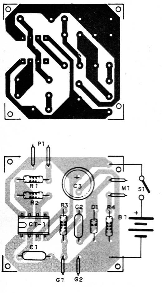 Figura 6 – Montagem em placa comum
