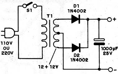 Figura 4 – Fonte para o circuito
