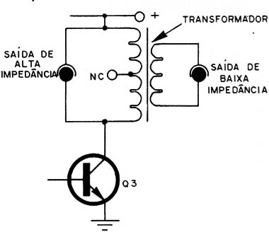 Figura 5 – Usando um transformador de saída
