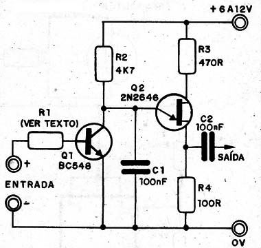 Figura 11 – Circuito para sensor de tensão
