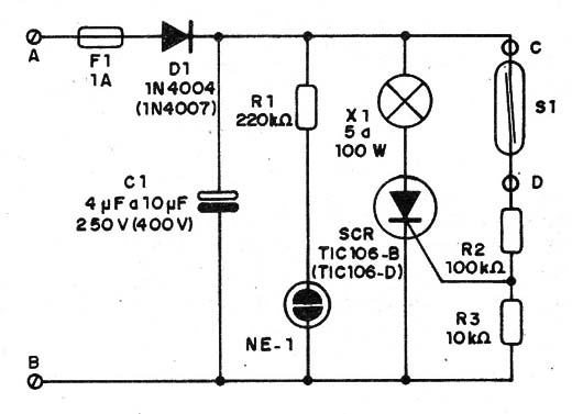 Figura 1 - Diagrama do aparelho
