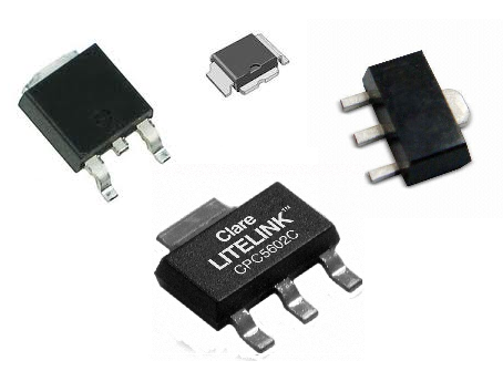 Transistores SMD de potência
