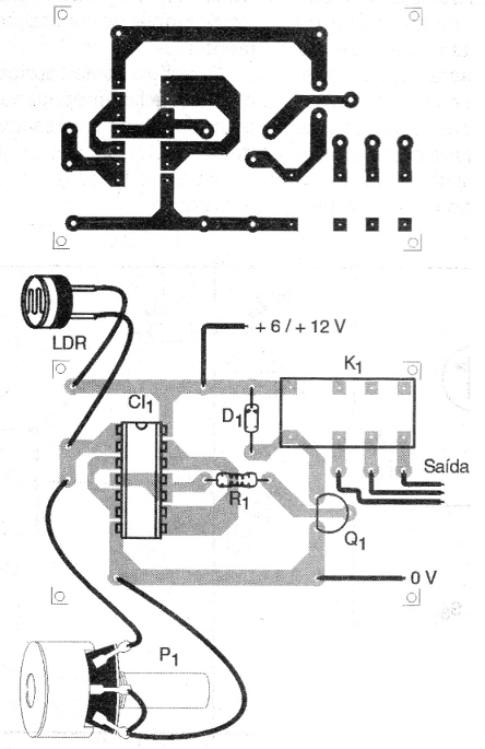    Figura 11 – Placa para a montagem
