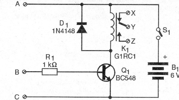    Figura 2 – Circuito básico para os sensores
