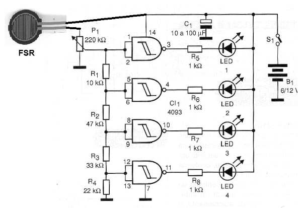 Figura 6 – Um circuito prático

