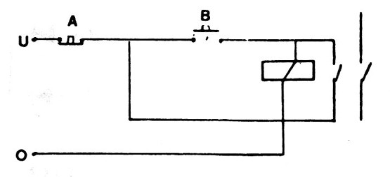 Figura 11 – Biestável com relé (trava)
