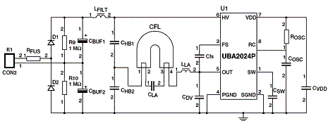  Figura 2 - Circuito com dobrador de tensão
