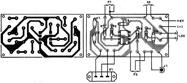 Figura 4 – Placa para a montagem 
