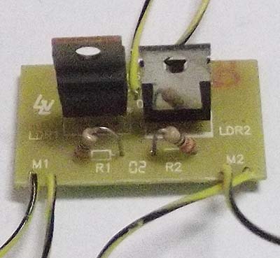 Figura 18 – Soldando os resistores R1 e R2
