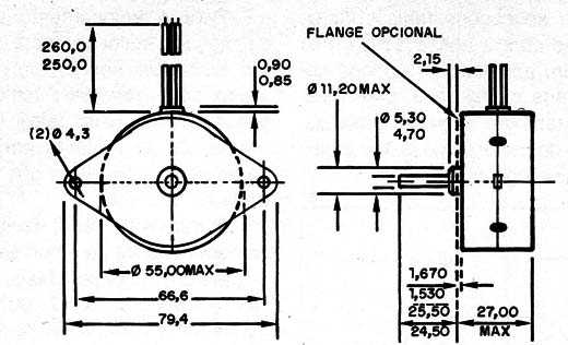 Figura 12 – Motor de passo Singer
