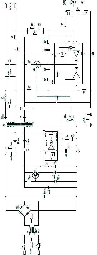 Diagrama completo do controlador de brilho. 