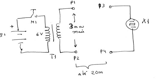 Figura 2 - Diagrama desenhado pelo autor no seu caderno de notas.
