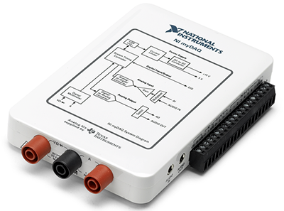 Figura 1- O mydDAQ da National Instruments (WWW.ni.com)
Figura 1- O mydDAQ da National Instruments (WWW.ni.com)