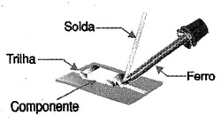 Soldando componentes SMD. Soldando componentes SMD.