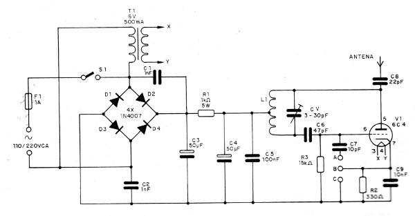 Figura 1 – Diagrama completo do transmissor
