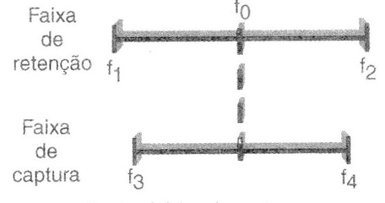    Figura 2 – A faixa de retenção e captura
