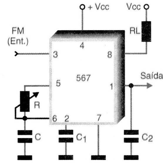    Figura 5 – PLL como demodulador
