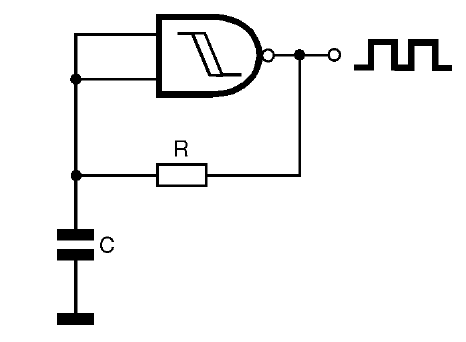 Figura 13 – Oscilador com o 4093
