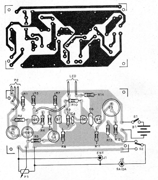 Figura 5 – Placa para a montagem
