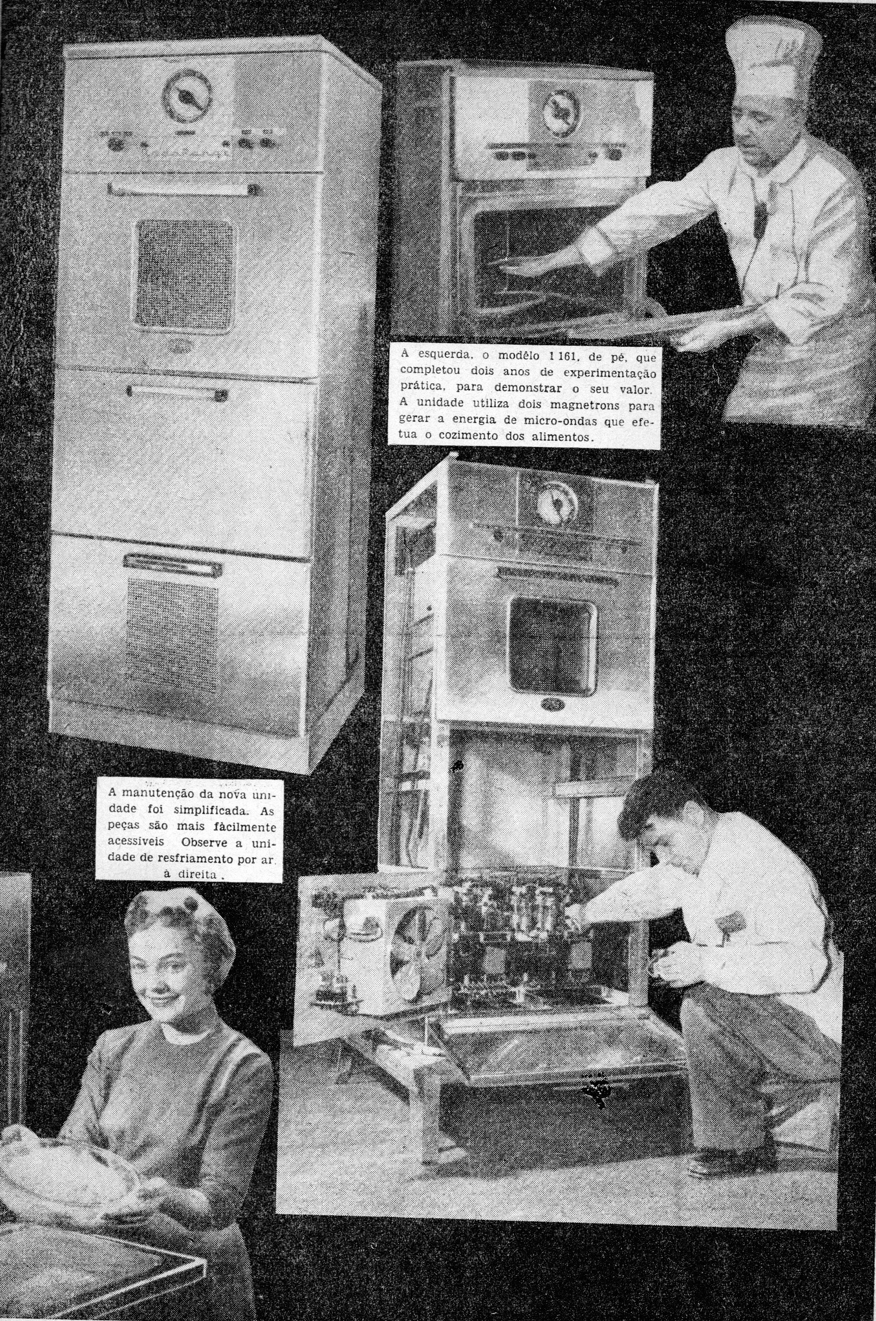 Figura 2 - Forno de microondas de 1956
