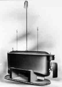 Figura 3 - O submarino radiocontrolado de Tesla (1898)
