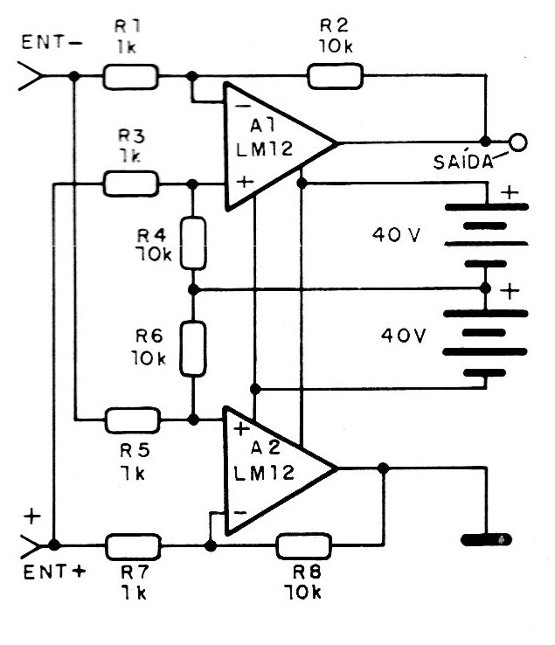 Figura 14 – Circuito que elimina a ponte de diodos
