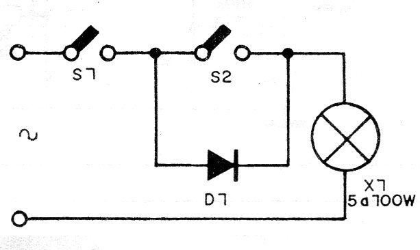 Figura 1 – Circuito do redutor de luz
