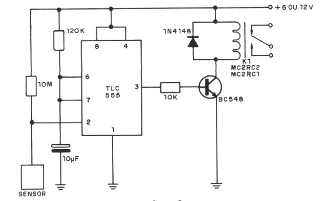 Figura 9 – Interruptor de toque
