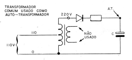 Figura 4 – usando um auto-transformador

