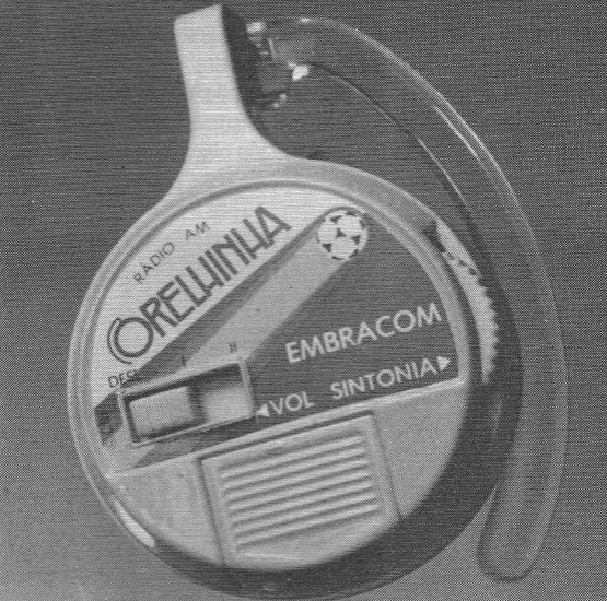 Figura 1 – O rádio Orelhinha de 1986
