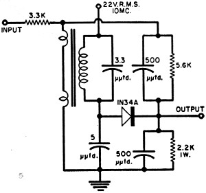 Figura 10 – Um monoestável com amplificador magnético de 1957.

