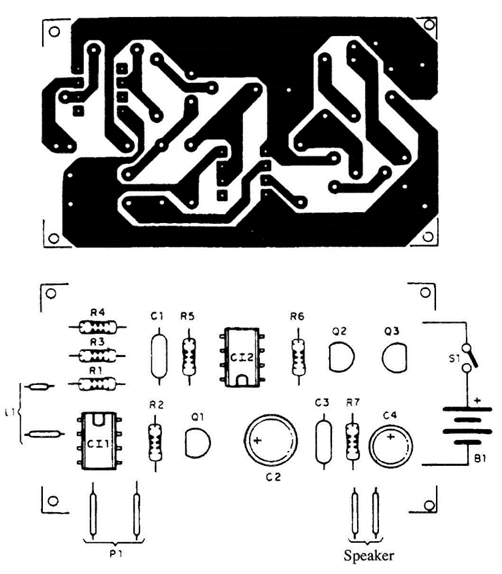 Placa de circuito impresso 
