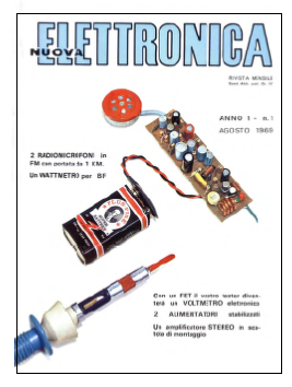 Figura 1 – Capa da primeira Nuova Elettrónica
