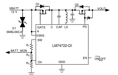 Figura 3 – circuito com diodo ideal.
