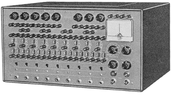 Figura 1 – Um computador analógico da Heathkit de 1959
Figura 1 – Um computador analógico da Heathkit de 1959